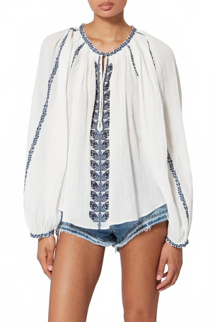 NEW ISABEL MARANT lena top in ecru